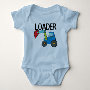 Loader Construction Vehicle Baby Bodysuit