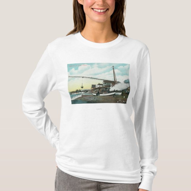 Loading Barge for SeaNome, AK T-Shirt (Front)