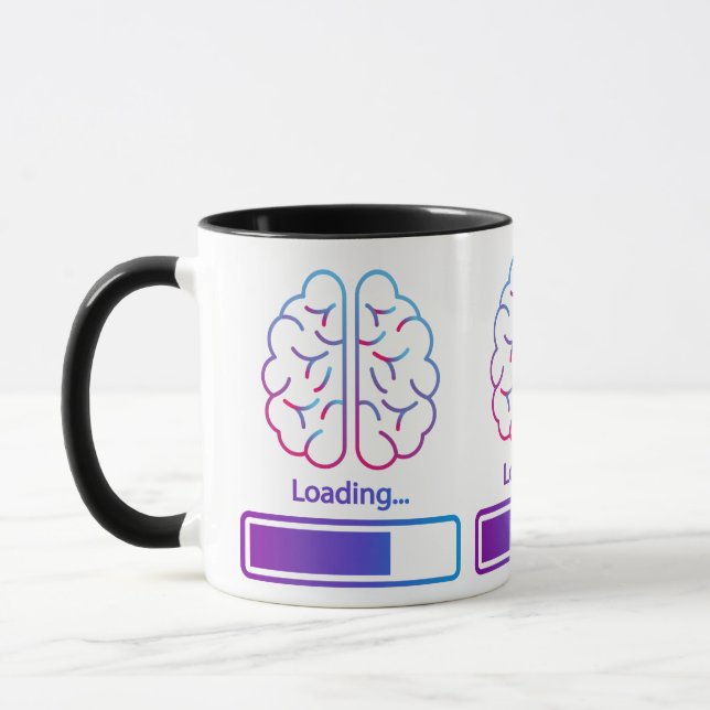loading brain mug (Left)