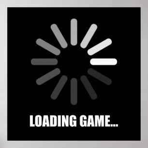 Loading game poster