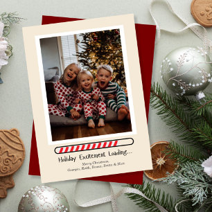 Loading Holiday Photo Holiday Card