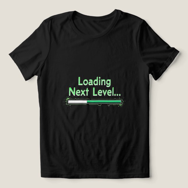 Loading Next Level – Gamer Design  Tri-Blend Shirt (Design Front)