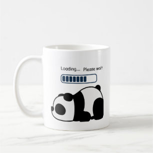 Loading Please Wait Funny Panda Quote Coffee Mug