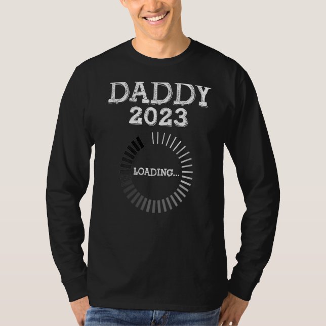 Loading Soon To Be Daddy 2023  Promoted To Daddy 2 T-Shirt (Front)
