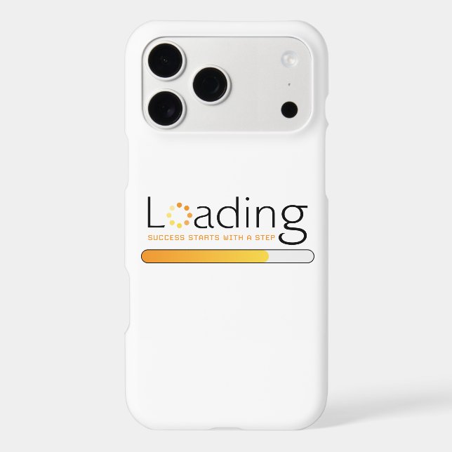 Loading - Success Starts With a Step (Back)