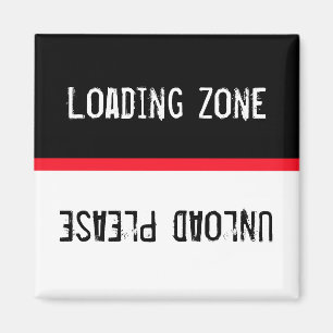 Loading Zone Dishwasher Magnet