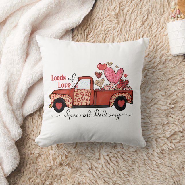 Loads of love special delivery Personalised Cushion (Blanket)