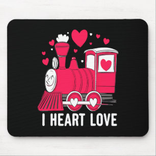 Loads Of Love Train Valentine Day Toddler Boys Kid Mouse Pad