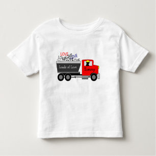 "Loads of Love" Truck Toddler T-Shirt