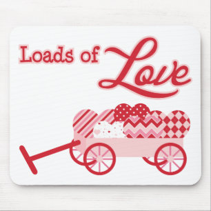 Loads of Love Valentine's Day Mouse Pad