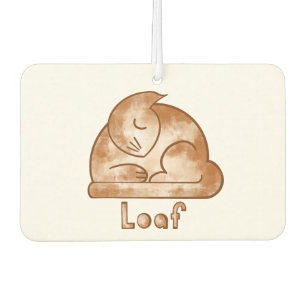 Loaf Cat Car Air Freshener