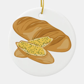 Loaf Of Bread Ceramic Tree Decoration