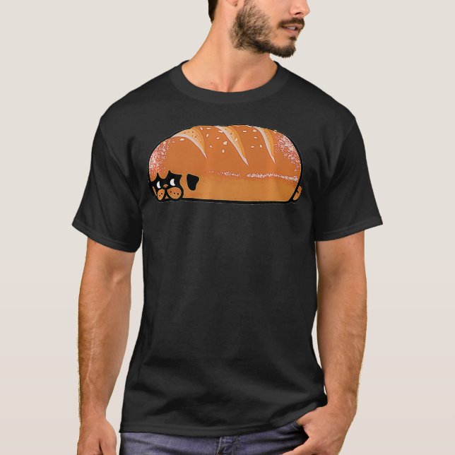 Loaf Of Bread Pug Premium  T-Shirt (Front)