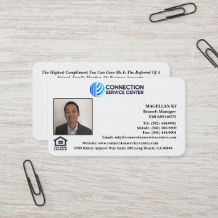 Loan Officer Business Card