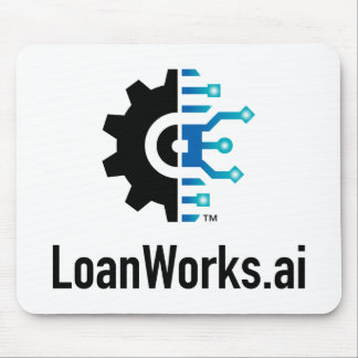 LoanWorks.ai Mouse Pad - White