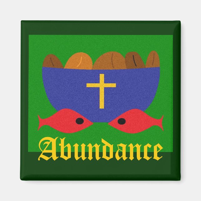 LOAVES & FISHES MAGNET (Front)