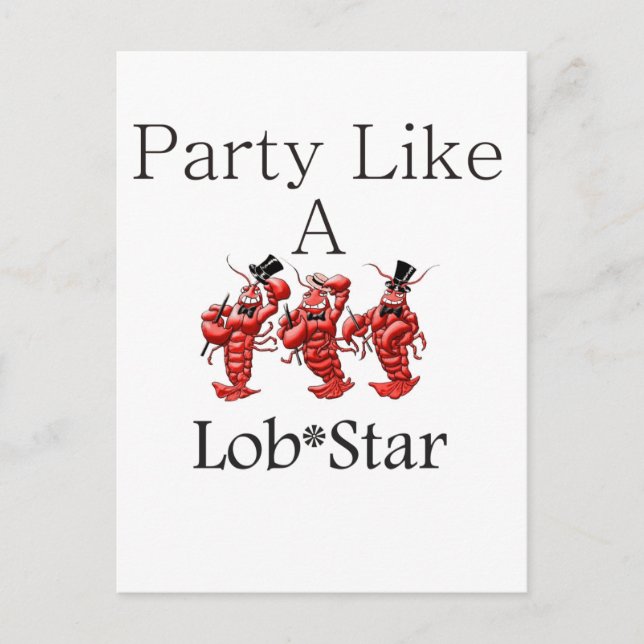 Lob*star Postcard (Front)
