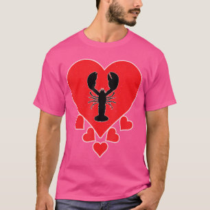 Lobster Animal Lover Valentine'S Day Lobster T-Shirt