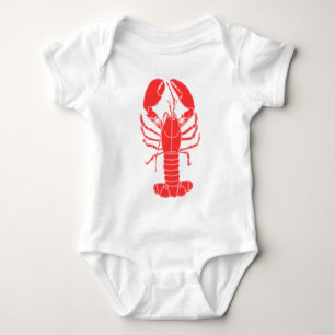 LOBSTER!!! BABY BODYSUIT