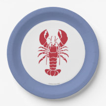 Lobster Bake Paper Plate