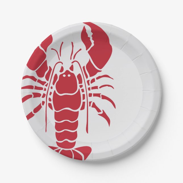 Lobster Bake Paper Plate (Front)