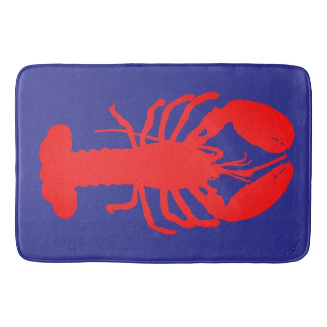 Lobster Bath Matt Mat (Front)