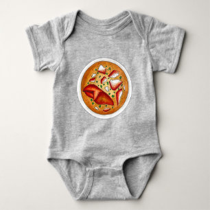 Lobster Bisque Soup Seafood Food Cooking Cuisine Baby Bodysuit