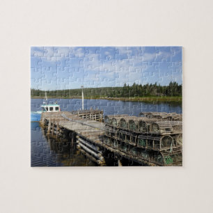 Lobster Boat, Mushaboom, Nova Scotia, Canada Jigsaw Puzzle
