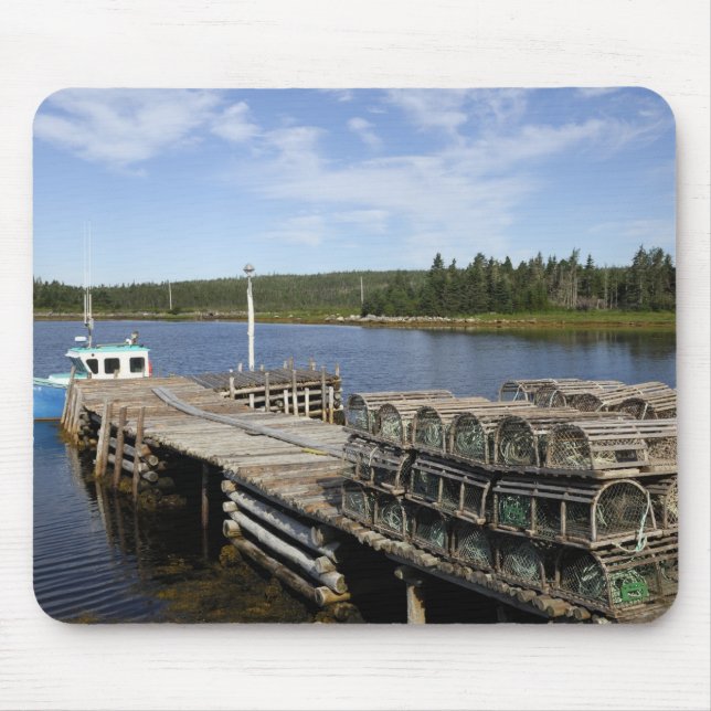 Lobster Boat, Mushaboom, Nova Scotia, Canada Mouse Pad (Front)
