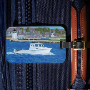 Lobster Boat Portland, Maine Luggage Tag