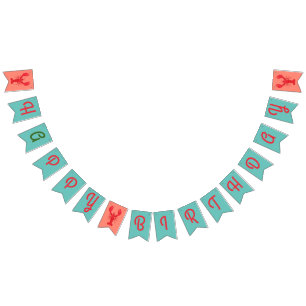 Lobster Boil Birthday Party Cute Kids Bunting