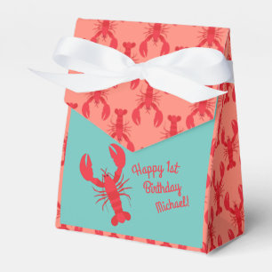 Lobster Boil Birthday Party Favour Box