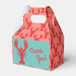 Lobster Boil Birthday Party Favour Box