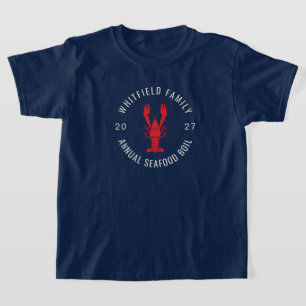 Lobster Boil Custom Matching Family T-Shirt