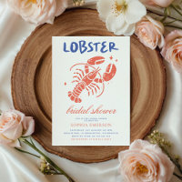 Lobster Boil Scribble Coastal Bridal Shower