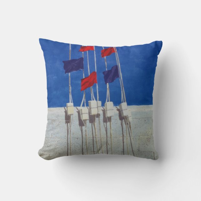 Lobster Buoys 1990s Cushion (Front)