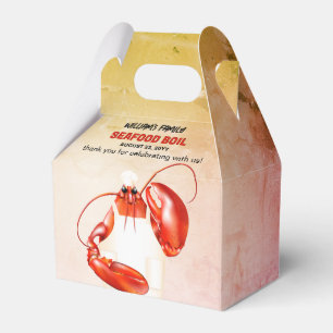 Lobster Chef Seafood Theme Favour Box