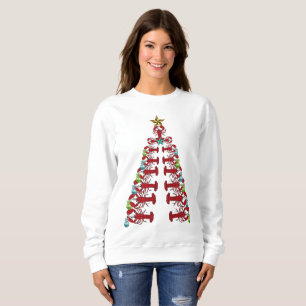Lobster Christmas tree cute party ugly shirt