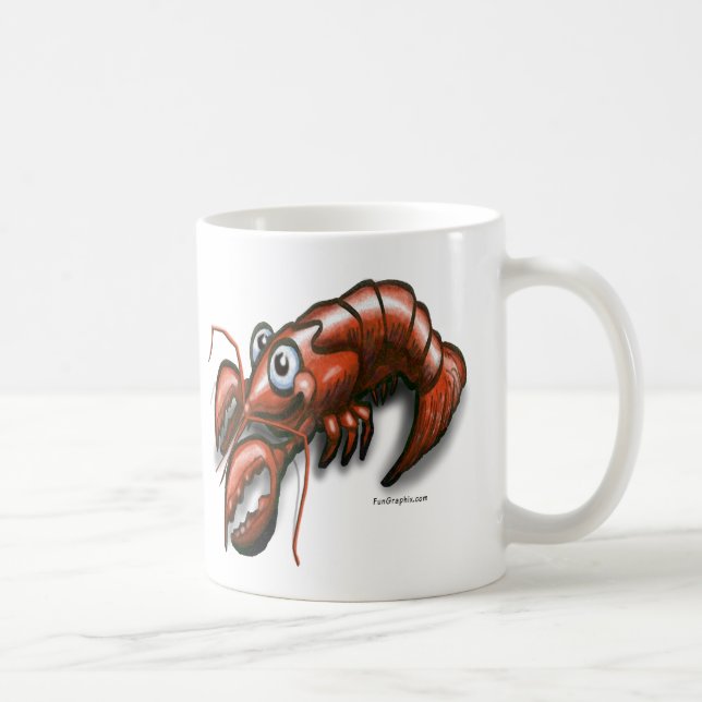 Lobster Coffee Mug (Right)