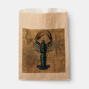 Lobster Crawfish Shellfish Seafood Ocean Favour Bags