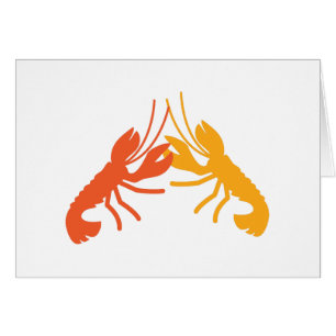 LOBSTER crayfish fighting