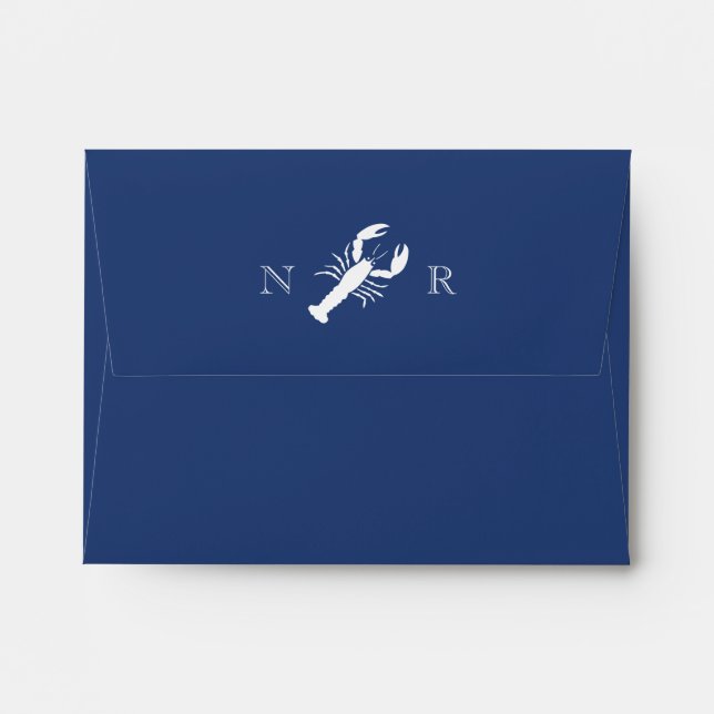 Lobster Envelope (Back (Top Flap))