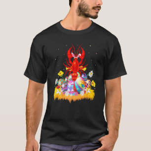 Lobster Fish  Easter Egg Cute Lobster Easter Sunda T-Shirt