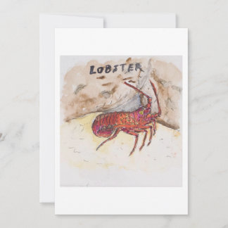 Lobster Greeting Card
