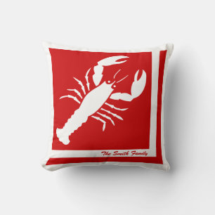 Lobster Image Personalised American MoJo Pillow
