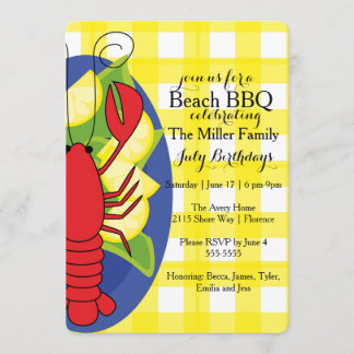 Lobster Invitation