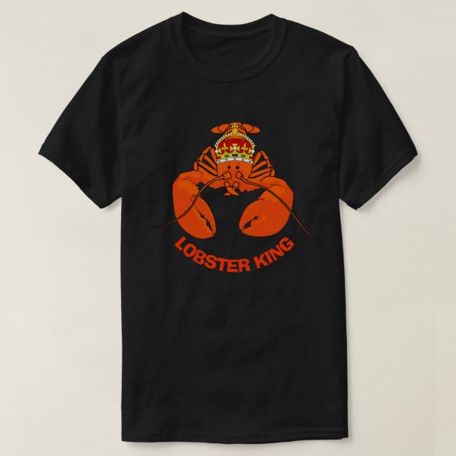 Lobster King T-Shirt (Design Front)