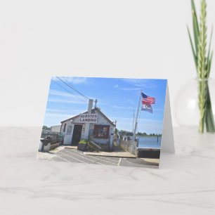 Lobster Landing Notecard