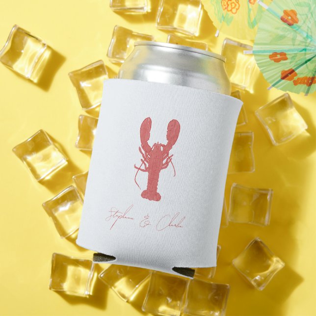 Lobster Maine Wedding bulk can cooler  (In Situ Summer)