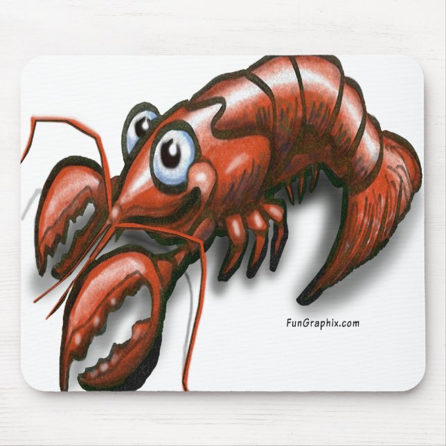 Lobster Mouse Pad (Front)